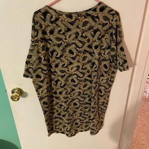 🐴🤠LuLaRoe Western  Boot Print Shirt